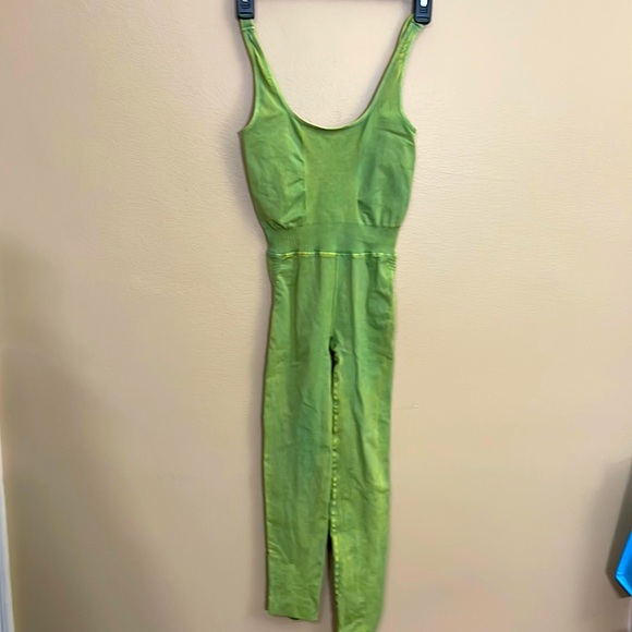 Free People Pants - - Free People Onesie mint green beauty - work out in it or go to dinner 😍🍾😎